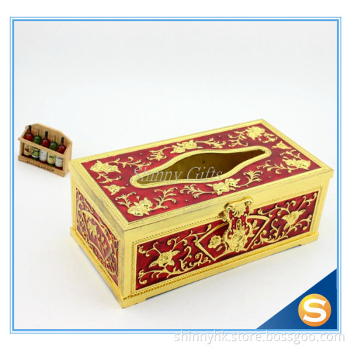 Shinny Gifts Luxury Large Fancy Tissue Box for Useful Wedding Gifts